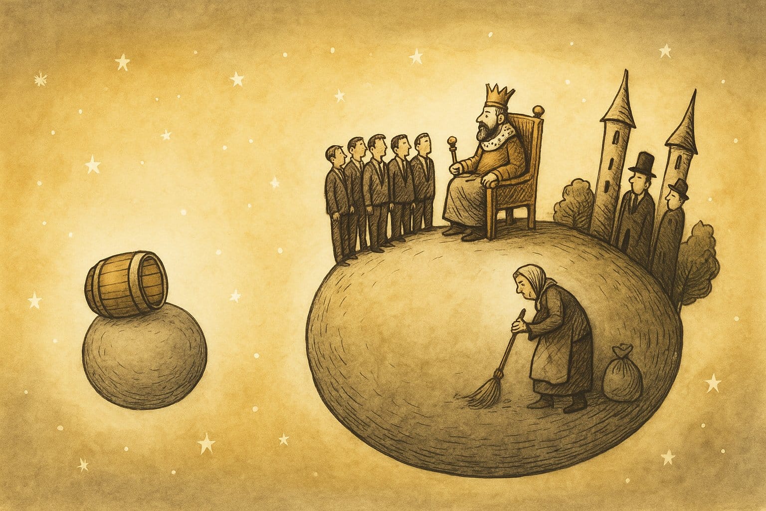 Der König und die 18 Prinzen