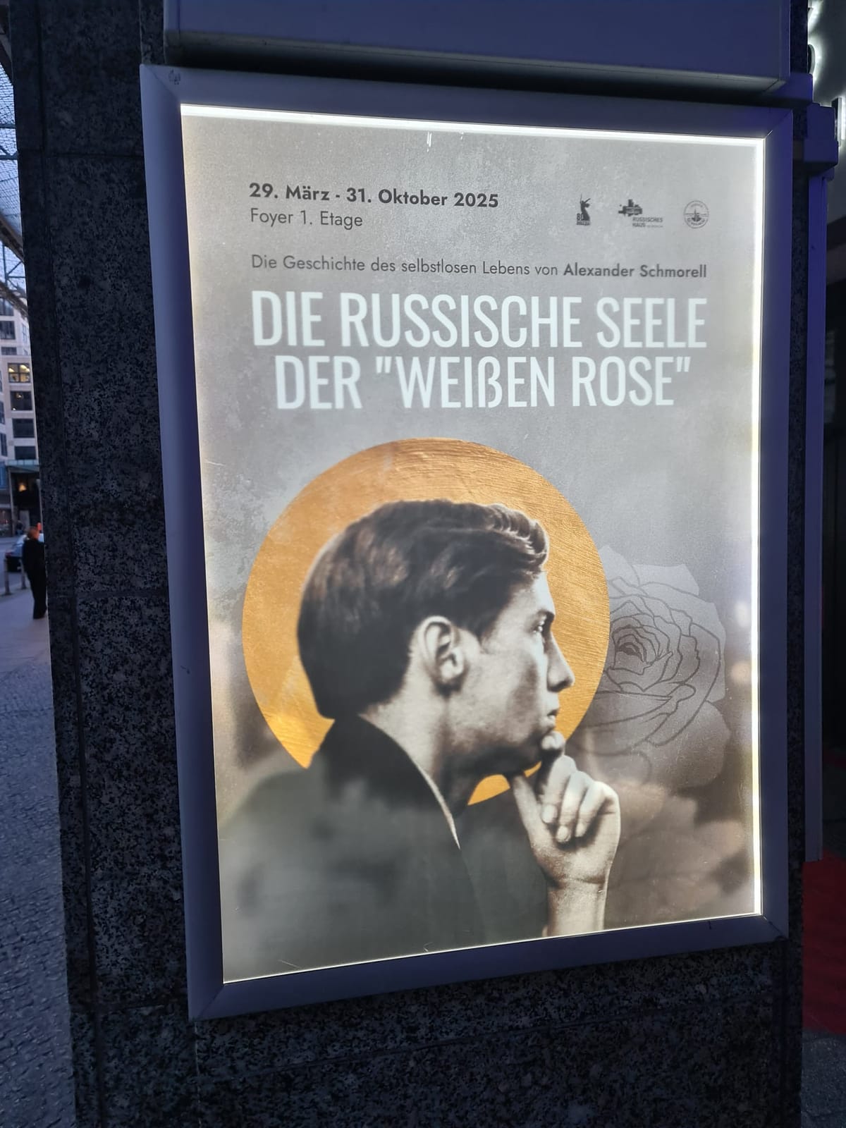Widerstandskämpfer der Weißen Rose als Waschpulver der „russischen Seele“